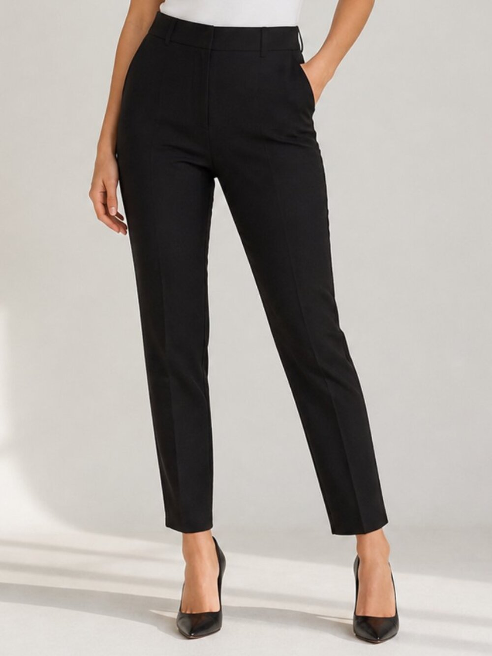 NWT Talbots Curvy Black Pants Size 0P